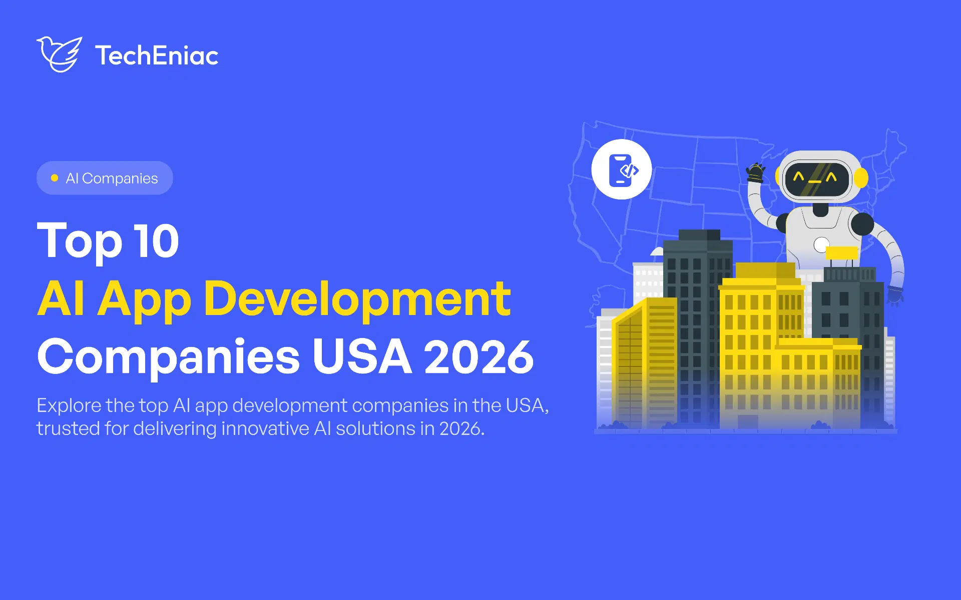 Top 10 Best AI App Development Companies in the USA-2026 Edition