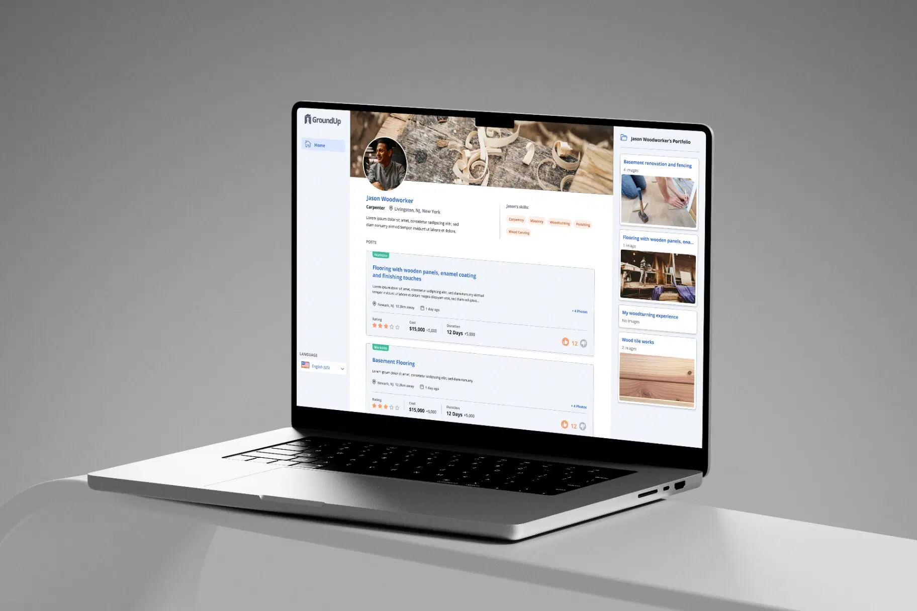 Workzona portfolio platform